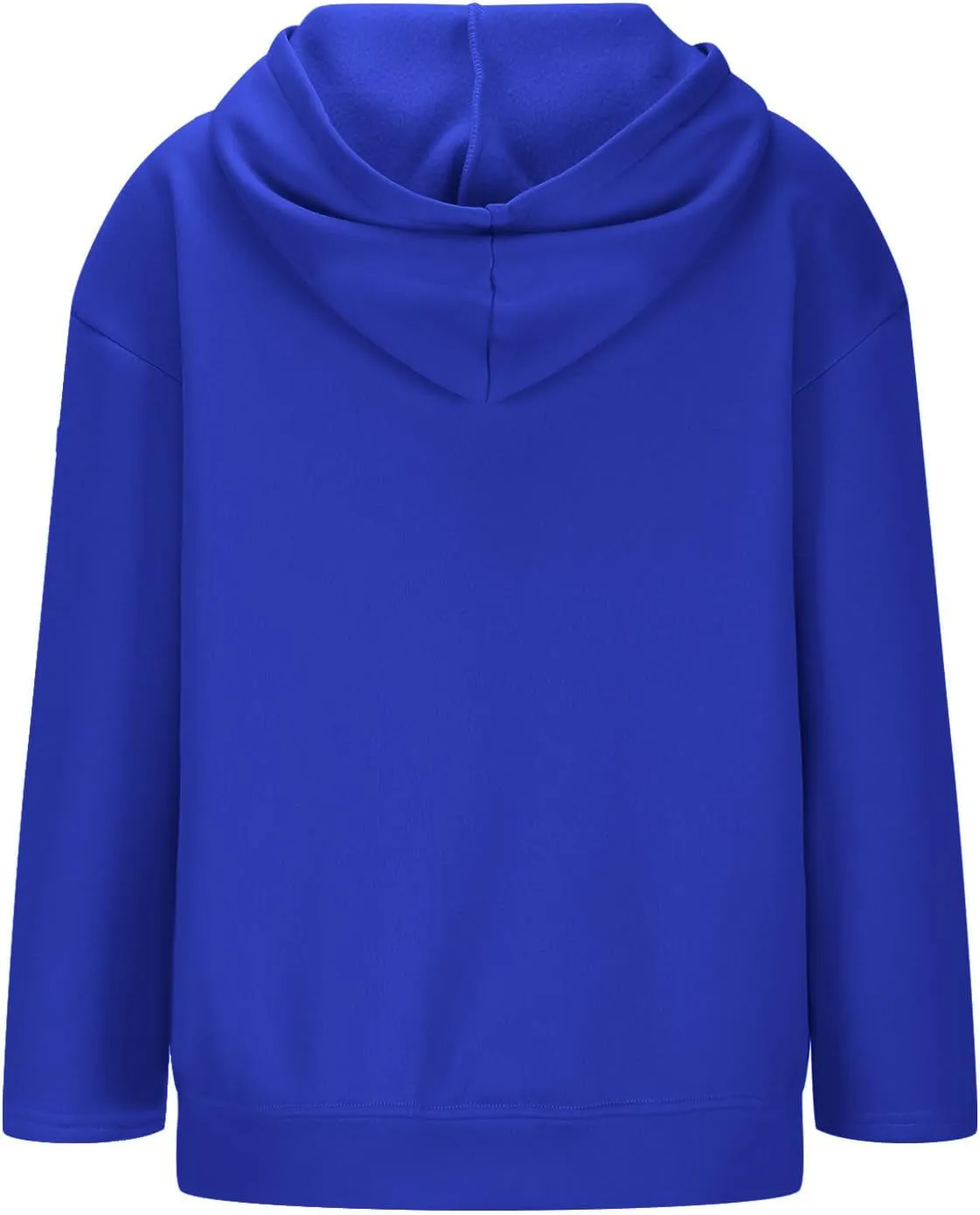 Women Pullover Oversized Sweatshirts Fleece Sweater Long Sleeve Hoodies With Pockets Casual Loose Fall Tops 2024