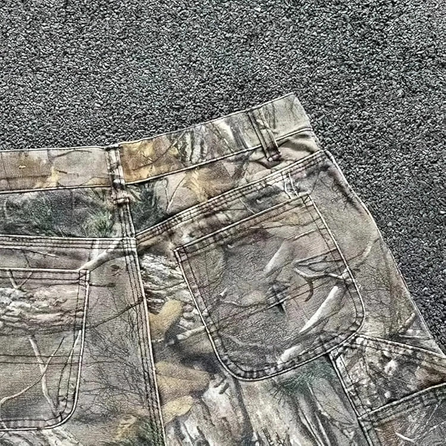 Women's Camo Cargo Pants Y2k Maple Leaf Print High Waist Baggy Camouflage Pants Loose Army Cargo Joggers Sweatpants