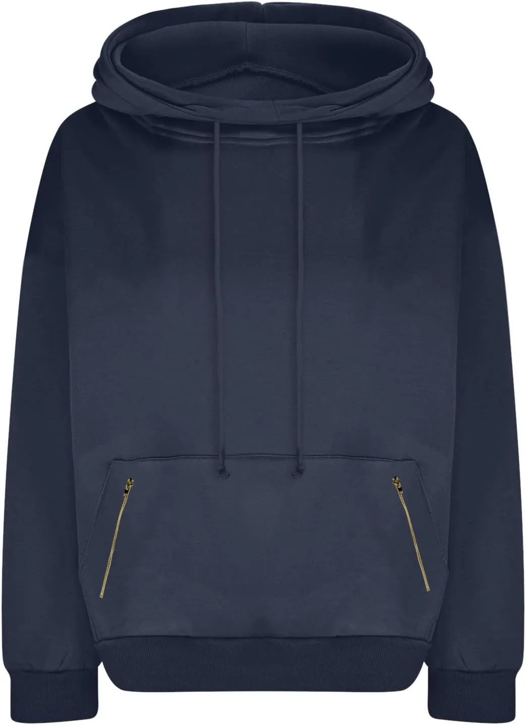 Women's Fashion Hoodies & Sweatshirts 2024 Long Sleeve Cowl Neck Fall Oversized Sweatshirt Cute Teen Girls Outfits
