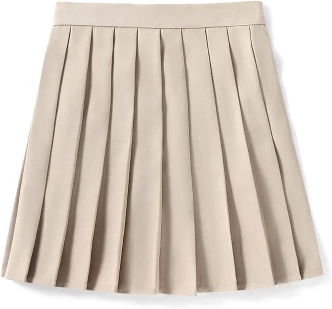 Women's High Waist A-Line Mini Pleated Skirt for School Girl Uniform - Summer Ladies' Clothes