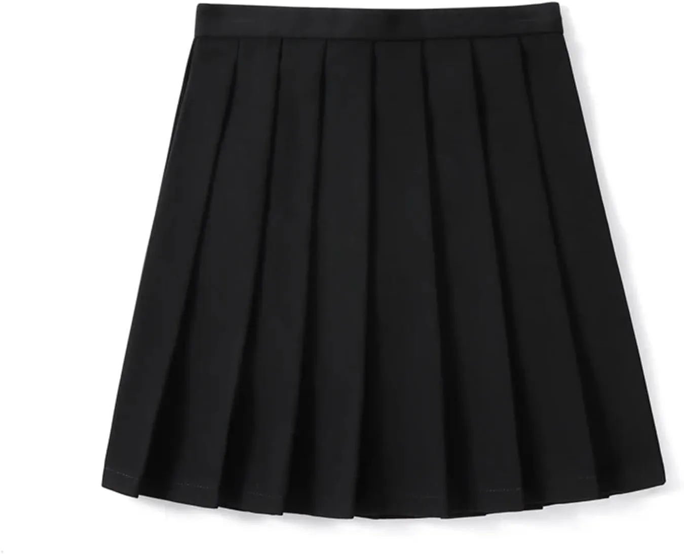 Women's High Waist A-Line Mini Pleated Skirt for School Girl Uniform - Summer Ladies' Clothes