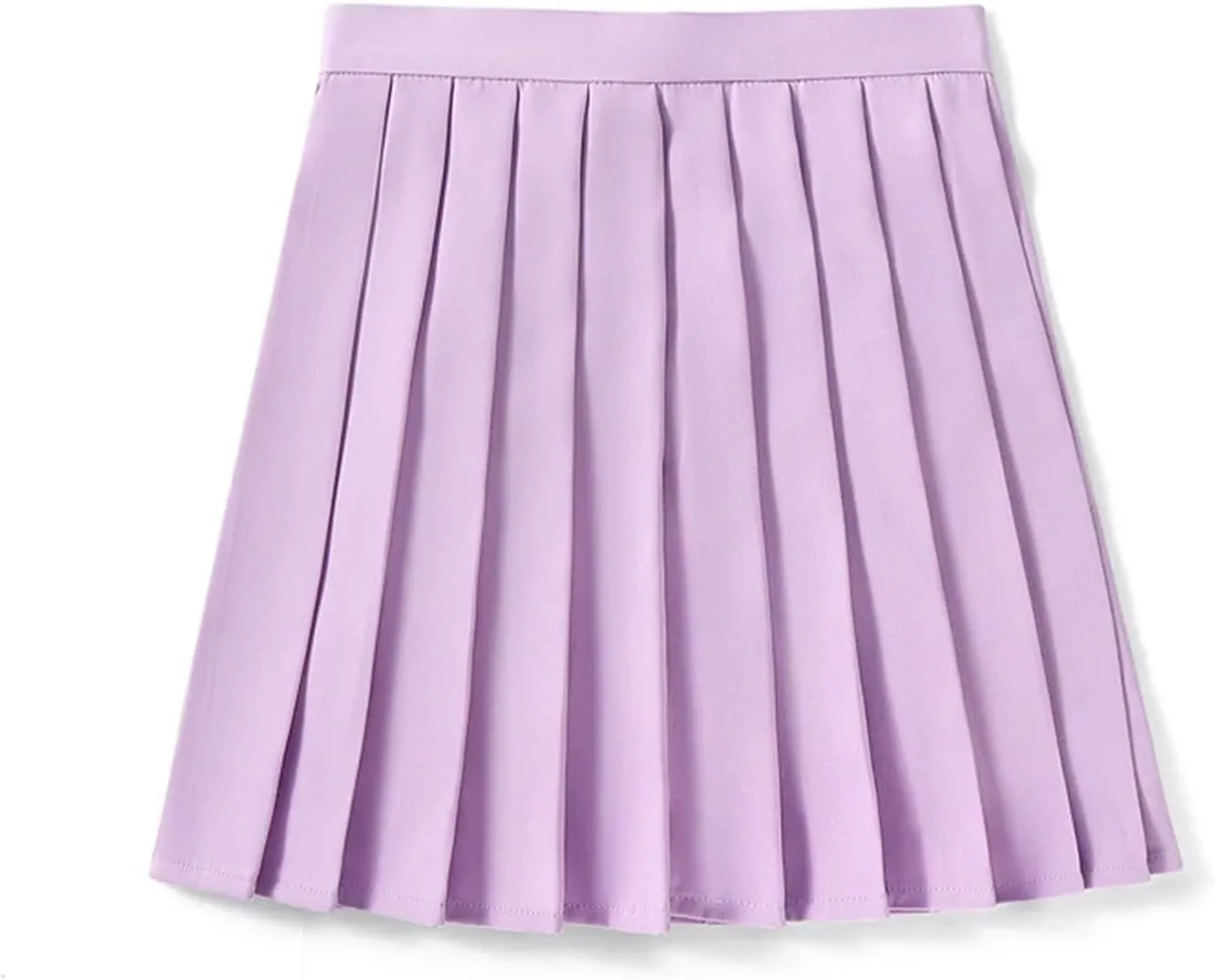 Women's High Waist A-Line Mini Pleated Skirt for School Girl Uniform - Summer Ladies' Clothes