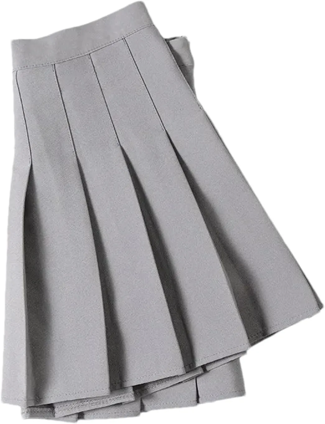 Women's High Waist A-Line Mini Pleated Skirt with Shorts for Spring and Summer Girls' Clothes