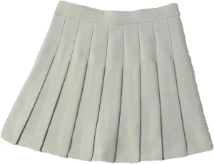 Women's High Waist Harajuku Mini Pleated Skirt Summer Ruffle Bodycon Casual A-Line Short Skirt