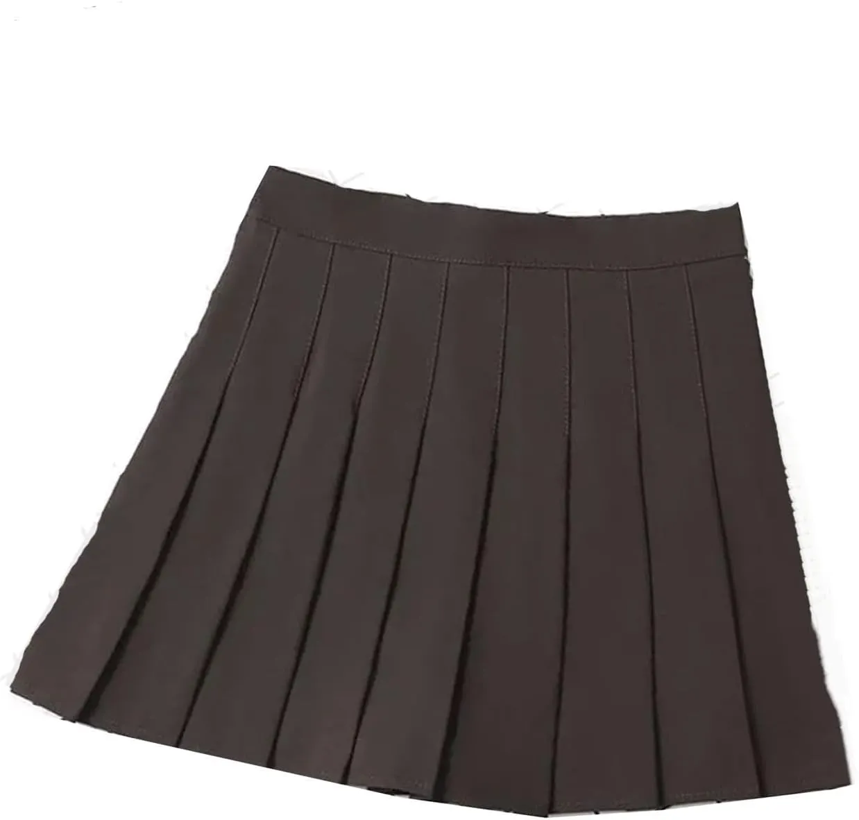 Women's High Waist Harajuku Mini Pleated Skirt Summer Ruffle Bodycon Casual A-Line Short Skirt