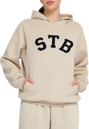 Womens Hoodies Shirts Long Sleeve Pullover Top Spring Fall Outfits