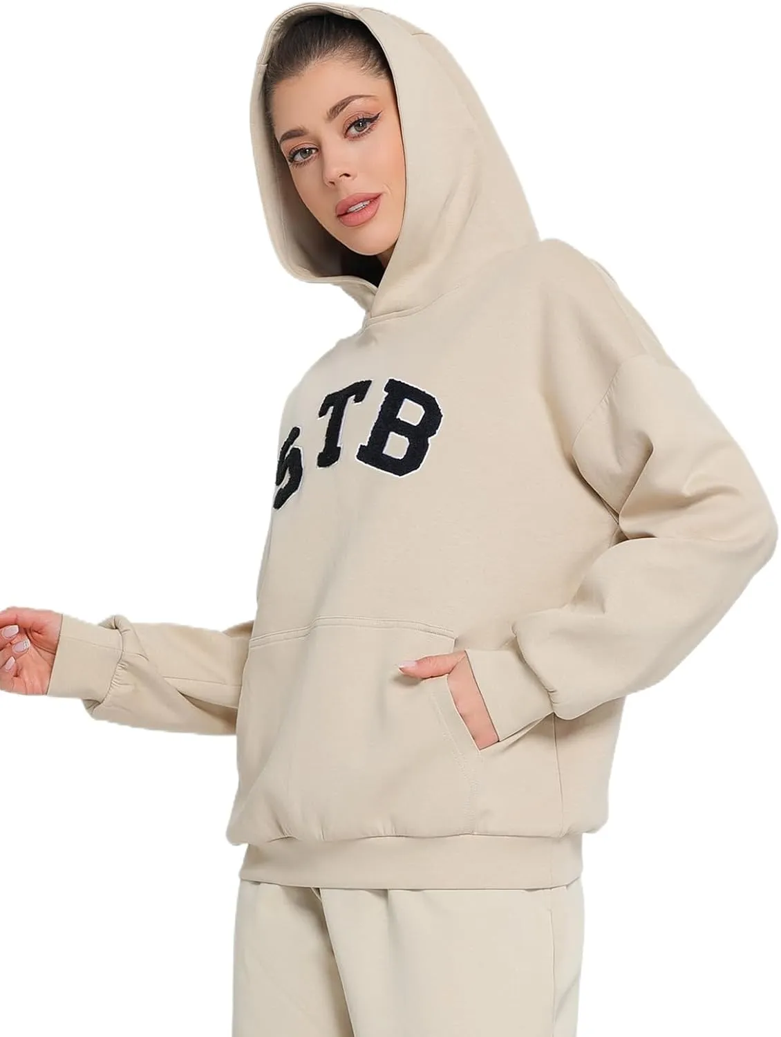 Womens Hoodies Shirts Long Sleeve Pullover Top Spring Fall Outfits