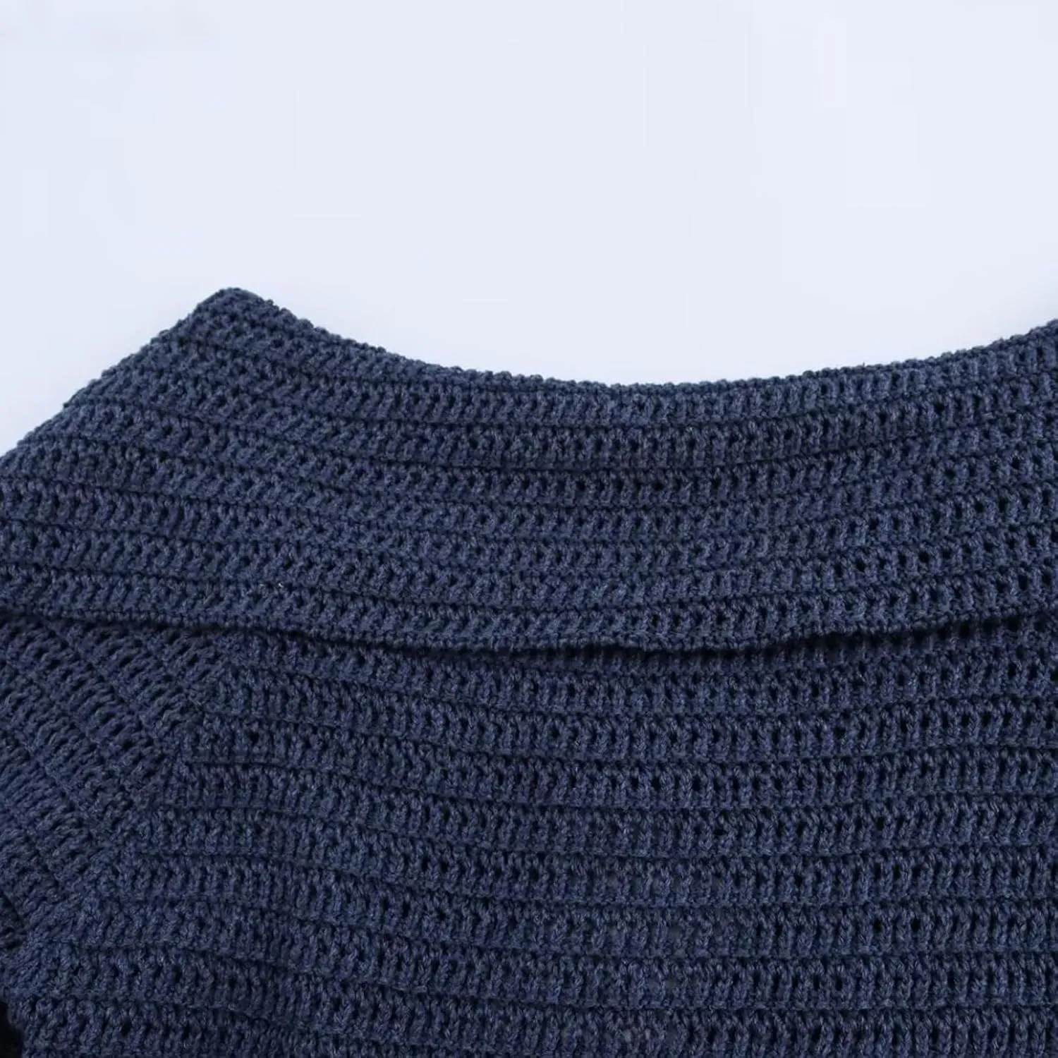 Women's Knit Cardigan Long Sleeve Sweater Asymmetric Side Button Lapel Short Warm Knitwear for Business Work Office