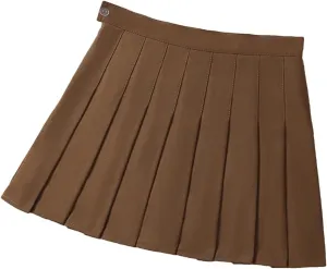 Women's Skirt Slim Fit High Waist Athletic Golf Short Sexy Mini Pleated Skirt for Summer