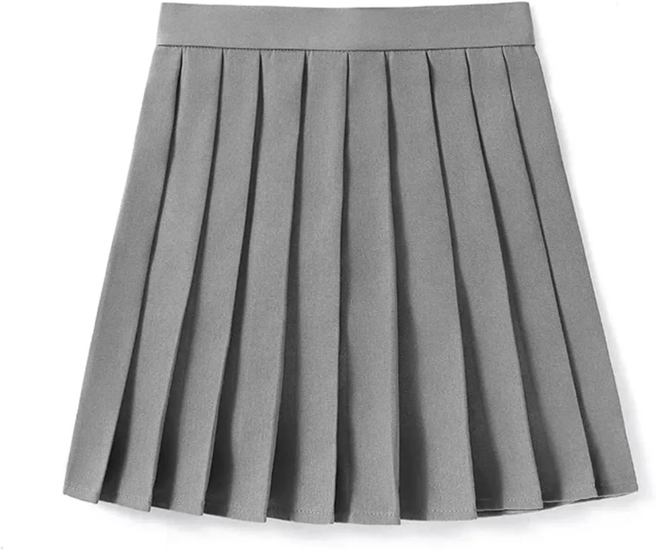 Women's Summer High Waist Pleated Skirt  Plaid School Uniform Student Skirt Lightweight Golf Skirt