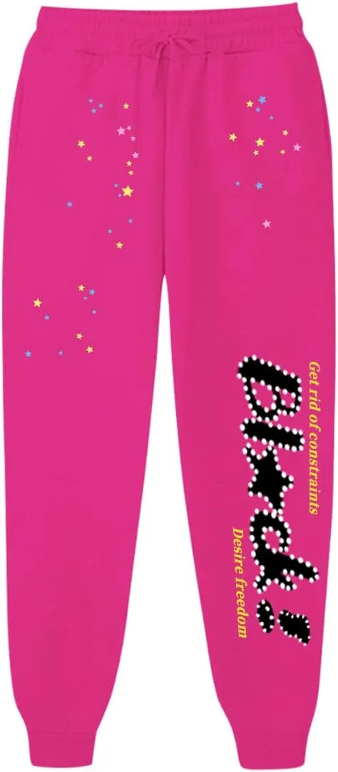 Y2K Hoodie Set Cobweb Spider Style Hoodie Pant Casual Tracksuit Long Sleeve Athletic Suit